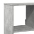 Estantería madera de ingeniería gris hormigón 100x33x125,5