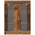 Armario de pared colgante madera envejecida 69,5x34x90