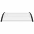 Marquesina para puerta PC 120x100
