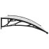 Marquesina para puerta PC 120x100