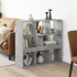 Separador de ambientes madera gris hormigón 100x33x94,5