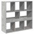 Separador de ambientes madera gris hormigón 100x33x94,5