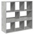 Separador de ambientes madera gris hormigón 100x33x94,5