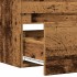 Armario pared baño madera ingeniería envejecida