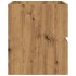 Mueble de lavabo madera ingeniería roble artisian 90x38,5x45