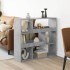 Separador de ambientes madera gris hormigón 100x33x94,5