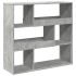 Separador de ambientes madera gris hormigón 100x33x94,5