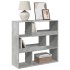 Separador de ambientes madera gris hormigón 100x33x94,5
