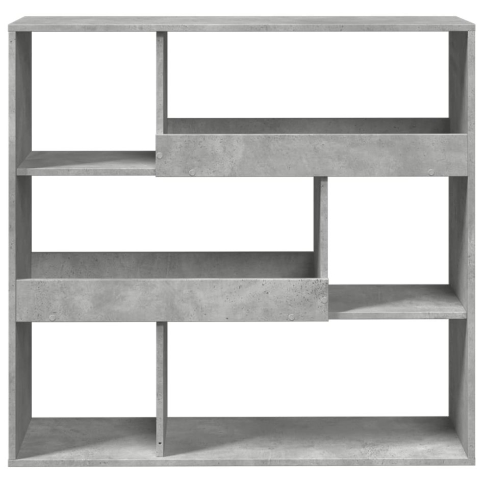 Separador de ambientes madera gris hormigón 100x33x94,5