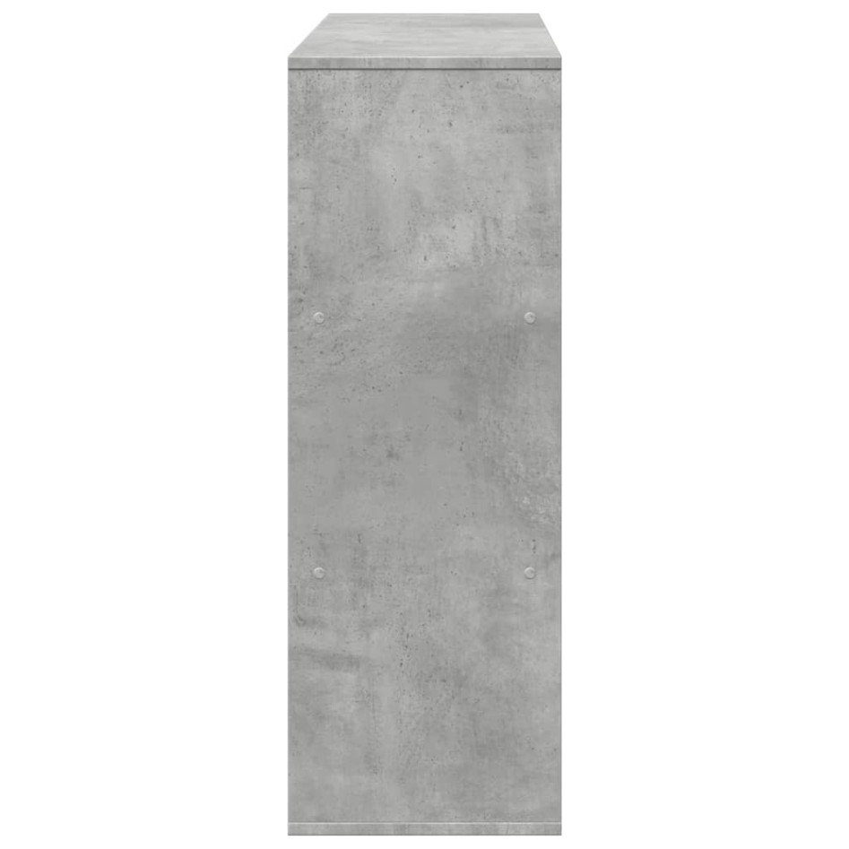 Separador de ambientes madera gris hormigón 100x33x94,5