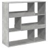 Separador de ambientes madera gris hormigón 100x33x94,5