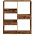 Separador de ambientes madera envejecida 100x33x115