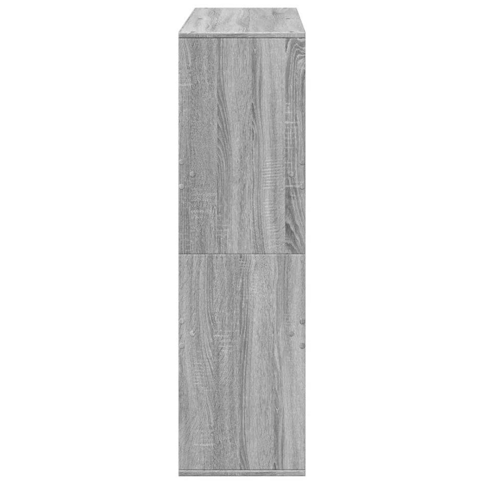 Separador de ambientes madera gris Sonoma 100x33x115