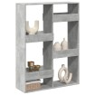 Separador de ambientes madera gris hormigón 100x33x135 cm