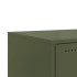 Mesa de centro acero verde oliva 68x50x43,5