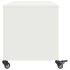 Mueble de TV acero blanco 100,5x39x43,5