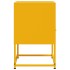 Mesitas de noche 2 uds acero amarillo mostaza 36x39x60,5