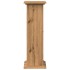 Pedestal expositor con almacenaje roble artisan 31x30x90