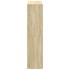 Estantería de madera de ingeniería roble Sonoma 100x33x135