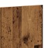 Cabecero de pared madera ingeniería envejecida 240x1,5x80