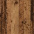 Cabecero de pared madera ingeniería envejecida 240x1,5x80