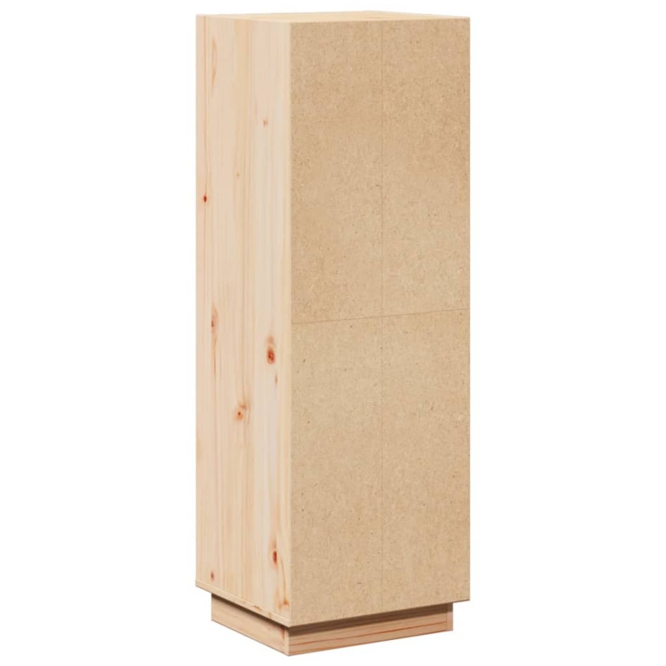 Aparador alto de madera maciza de pino 37x34x110