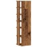 Armario zapatero madera de ingeniería envejecida 28x27x102