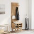 Mueble de recibidor OTTA madera maciza de pino 50x40x160