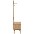 Mueble de recibidor OTTA madera maciza de pino 50x40x160
