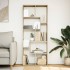 Librería divisora madera ingeniería roble Sonoma 67x25x161,5