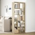 Librería divisora madera ingeniería roble Sonoma 67x25x161,5