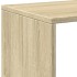 Librería divisora madera ingeniería roble Sonoma 67x25x161,5