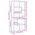 Librería divisora madera ingeniería roble Sonoma 67x25x161,5
