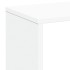 Librería divisora madera ingeniería blanca 67x25x161,5