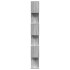 Librería divisora 6 niveles madera gris Sonoma 70x24x193