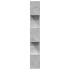 Librería divisora 5 niveles madera gris hormigón 70x24x161