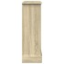Borde de chimenea madera ingeniería roble Sonoma 90x30x90