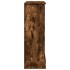 Borde de chimenea madera ingeniería roble ahumado 90x30x90