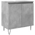 Armario de baño madera de ingeniería gris hormigón 58x33x60