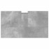 Armario de baño madera de ingeniería gris hormigón 58x33x60