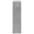 Librería divisora madera gris hormigón 102x29x103,5