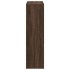 Librería divisora madera marrón roble 102x29x103,5
