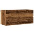 Armario para lavabo madera ingeniería envejecida 100x38,5x45
