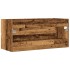 Armario para lavabo madera ingeniería envejecida 100x38,5x45