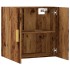 Armario pared madera ingeniería envejecida 60x31x60