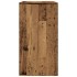 Mesa consola madera ingeniería madera envejecida 89x41x76,5