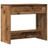 Mesa consola madera ingeniería madera envejecida 89x41x76,5