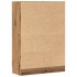 Armario de madera de ingeniería roble artisan 82,5x30,5x115
