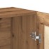 Armario de madera de ingeniería roble artisan 82,5x30,5x115