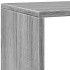 Librería divisora 4 niveles madera gris Sonoma
